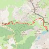 Lacs de Vens - retour le Pra GPS track, route, trail